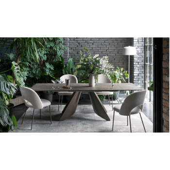 Tuka Mid Hole CB2306 chair by Connubia