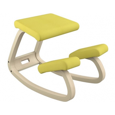 Variable Balans Chair Natur Blue Structure Seat by Varier Ready for Delivery