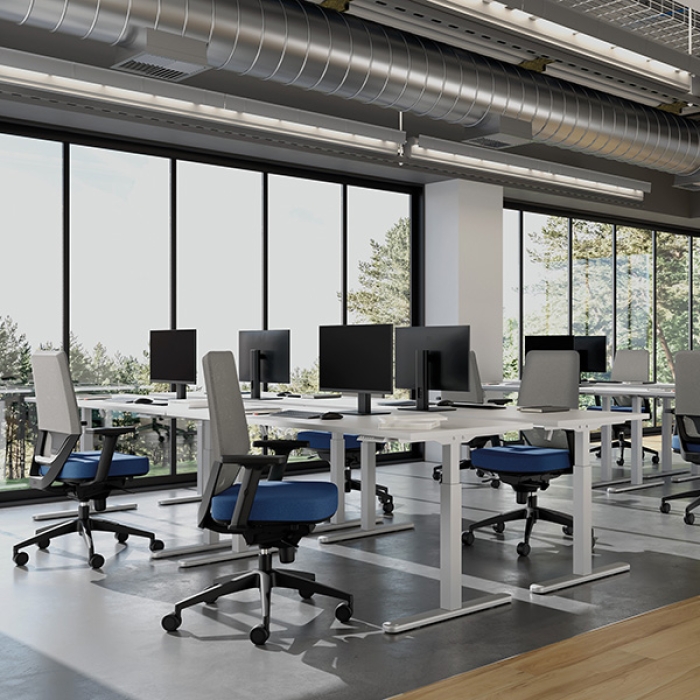 Viarte chair by Olivo & Groppo with padded backrest