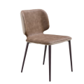 Wrap SM TS metal chair covered in fabric or leather by Midj