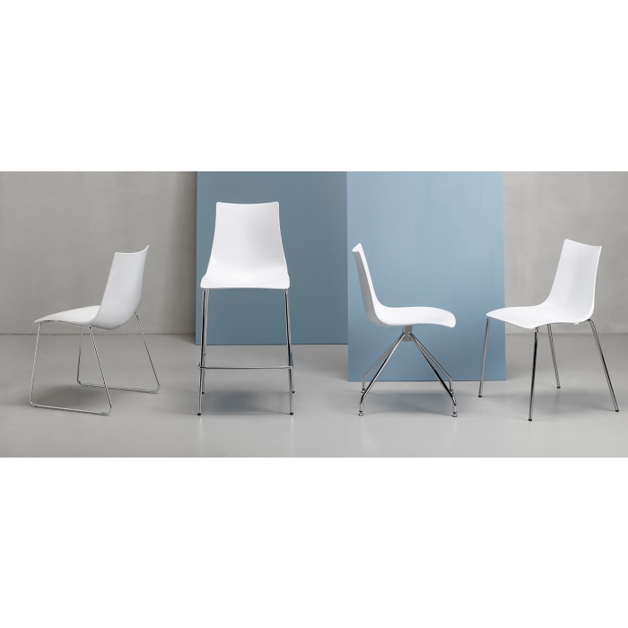 Zebra Antishock 4-legged chair Scab Design