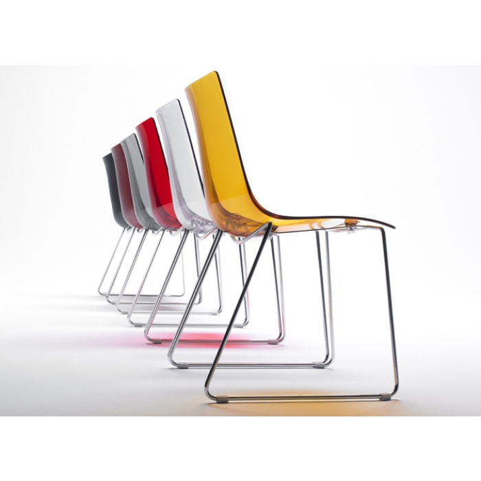 Zebra Antishock sled chair Scab design