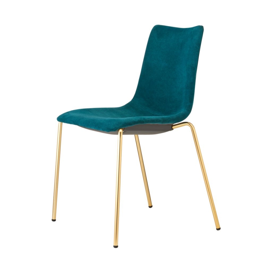 Zebra Pop chair by Scab Design with tubular steel frame