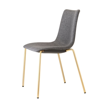 Zebra Pop chair by Scab Design with tubular steel frame
