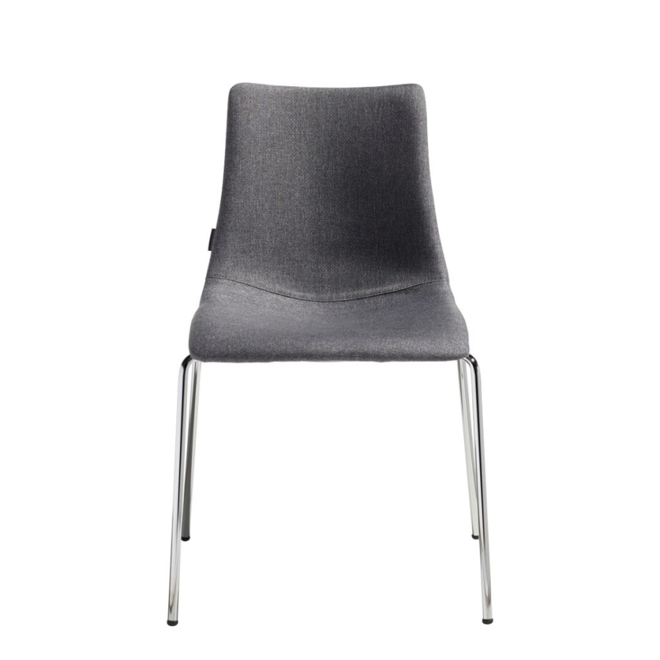 Zebra Pop chair by Scab Design with tubular steel frame