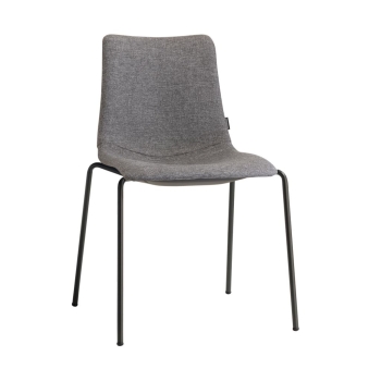 Zebra Pop chair by Scab Design with tubular steel frame