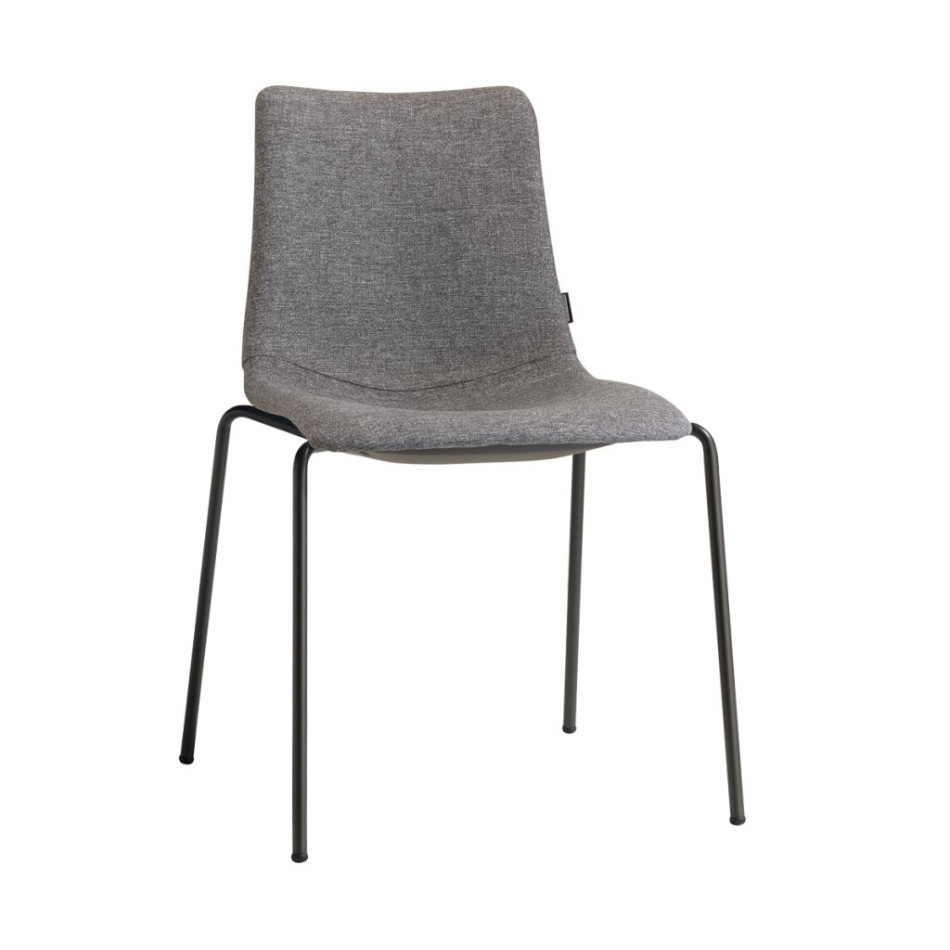 Zebra Pop chair by Scab Design with tubular steel frame