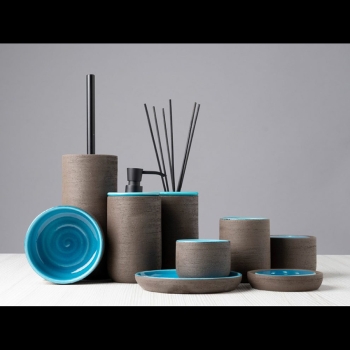 Index Blue Sardinia CPNAT Bathroom Set by Cipì