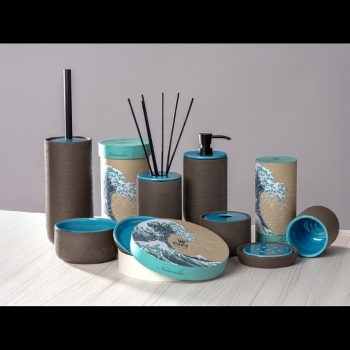 Index Blue Sardinia CPNAT Bathroom Set by Cipì