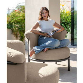 James set by Talenti with sofa, two armchairs and coffee table