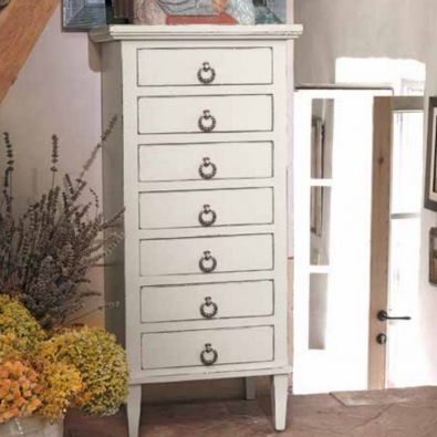 Weekly Vania by Tonin Casa with seven wooden drawers