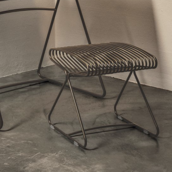 Boss Bontempi iron stool for indoors and outdoors