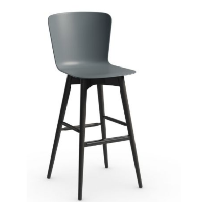 Calla S/P LR stool in polypropylene or padded