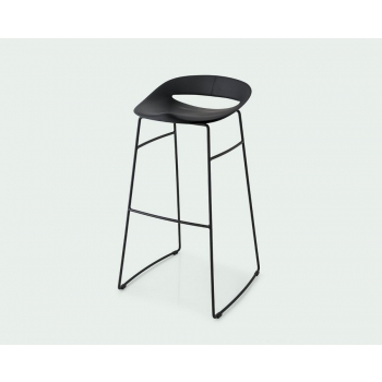 Cosmopolitan Connubia CB1939 stool with wooden legs