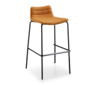 Cover M TS stool in metal covered in fabric or leather by Midj