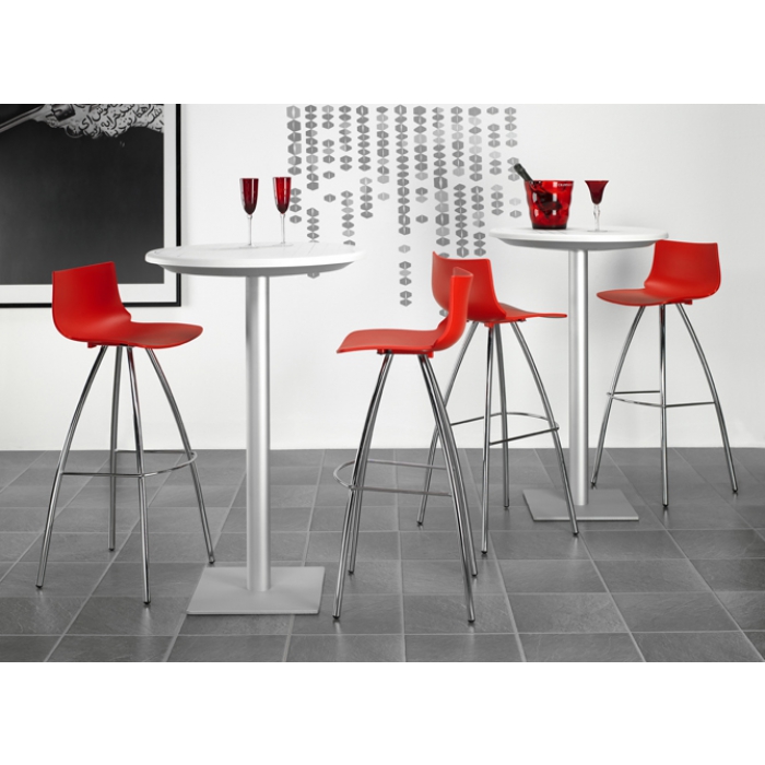 Alice 80 stool in technopolymer and steel Scab Design