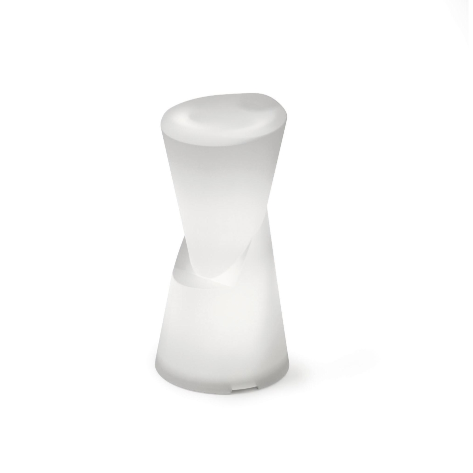 Dot stool with light by Lyxo