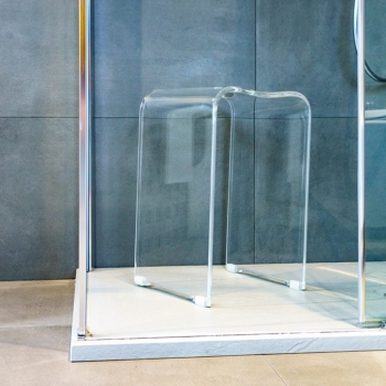 Ghost CP501 / GH stool by Cipì in transparent acrylic