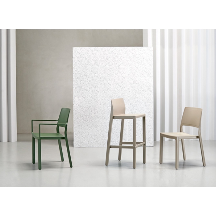 Kate 65 stool in Scab Design technopolymer