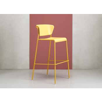 Lisa 75 stool upholstered shell Scab design