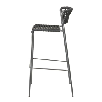 Lisa Filò stool in nautical rope webbing by Scab design