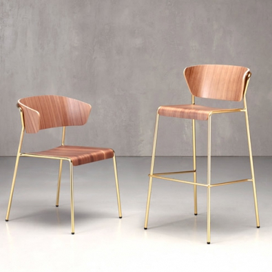 Lisa Wood stool h.65 / h.75 Scab Design