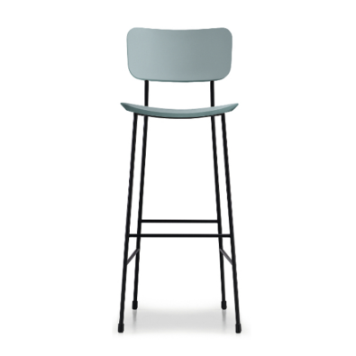 Master SM Cu chair in metal and leather by Midj