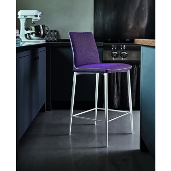 Nata stool by Bontempi low seat