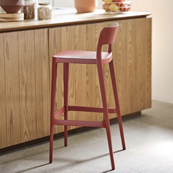 Nenè H PP stool in polypropylene by Midj