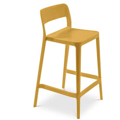 Nenè H PP stool in polypropylene by Midj