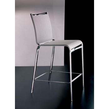 Net stool by Bontempi for indoors and outdoors