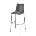 Zebra 80 stool in Scab design technopolymer