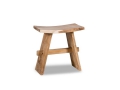 Cipì Zen CP503 / Z stool in natural untreated solid teak