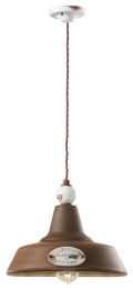 Antique suspension d.35 RETRO' GRUNGE C1600 by Ferroluce