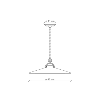 RETRO' SUSPENSION B&W C102