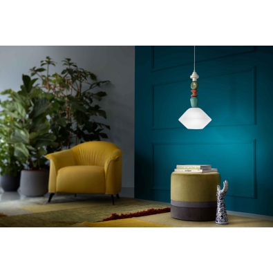 GLASS SUSPENSION H.56 DECO' LARIAT C2710