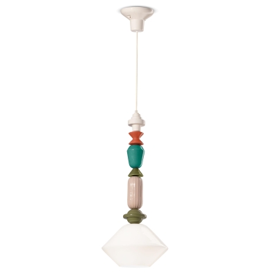 GLASS SUSPENSION H.70 DECO' LARIAT C2711