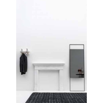 Brame mirror in metal by Adriani&Rossi