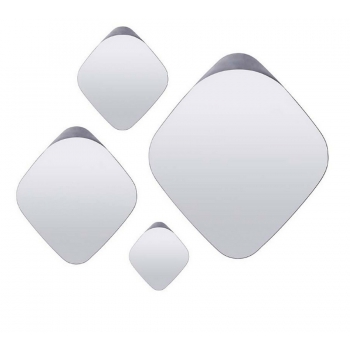 Tonin Casa Phyton mirror in shaped glass