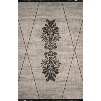 Palmanova rug by Tonin Casa industrial yarn with fringes