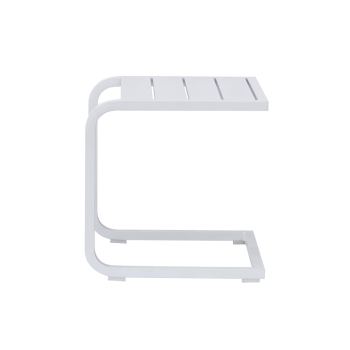 Greenwood 40 x 40 cm white coffee table