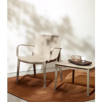 Scab Design Argo 60x60 stackable technopolymer coffee table