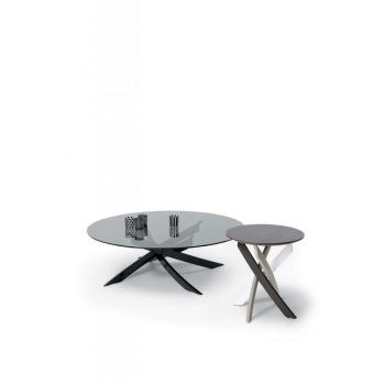 Artistic side table by Bontempi