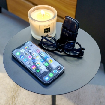 Smilzo CP501SMI Coffee Table with Wireless Charging by Cipì