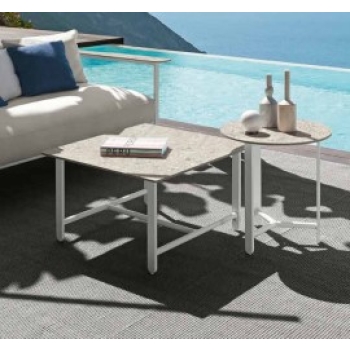 Riviera coffee table by Talenti in three sizes