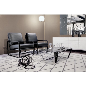 Loop coffee table by Bontempi