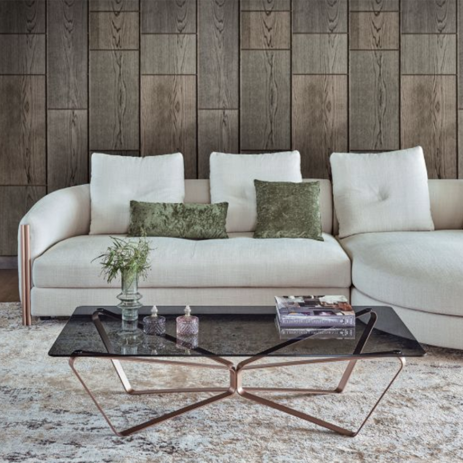Loop coffee table by Bontempi