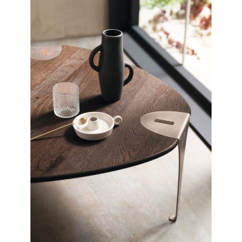 Square extendable West table by Altacorte