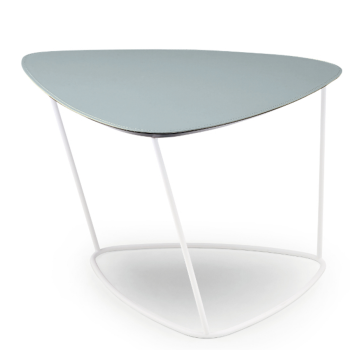 Guapa Coffee Table in metal and leather by Midj