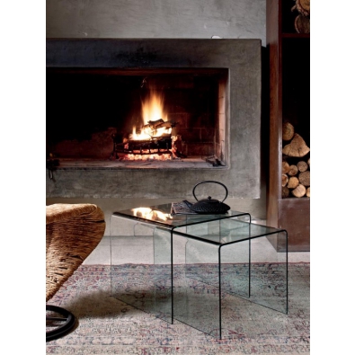 Igloo crystal coffee table by Bontempi casa